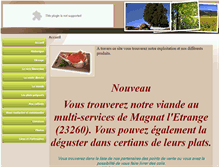 Tablet Screenshot of gaec-guinot.fr